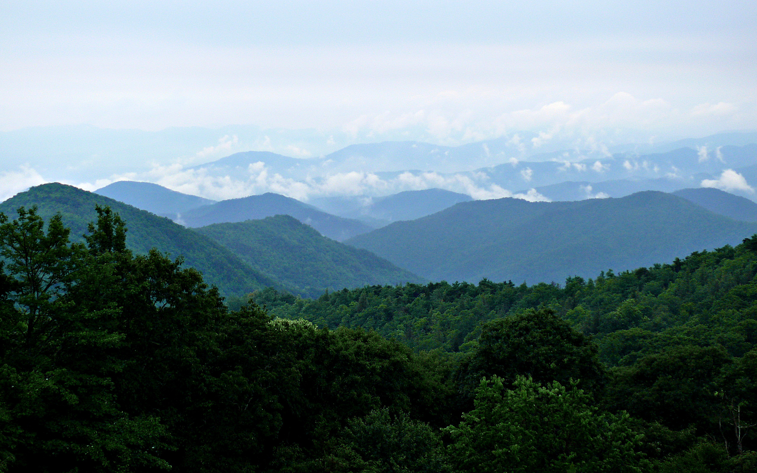 Picture of the Blue Ridge Mountains