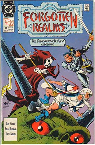 Cover of a Forgotten Realms comic. 